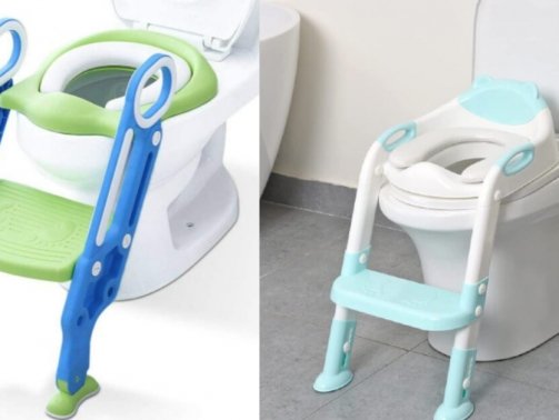 Potty Training seat with step stool