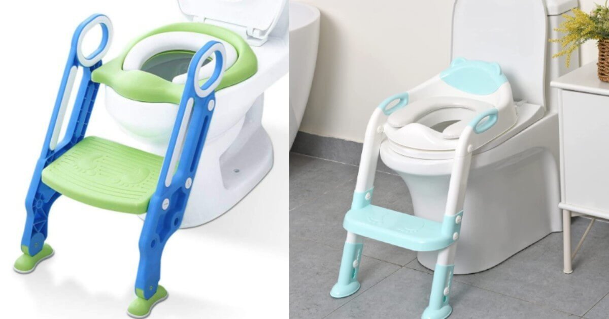 Potty Training seat with step stool