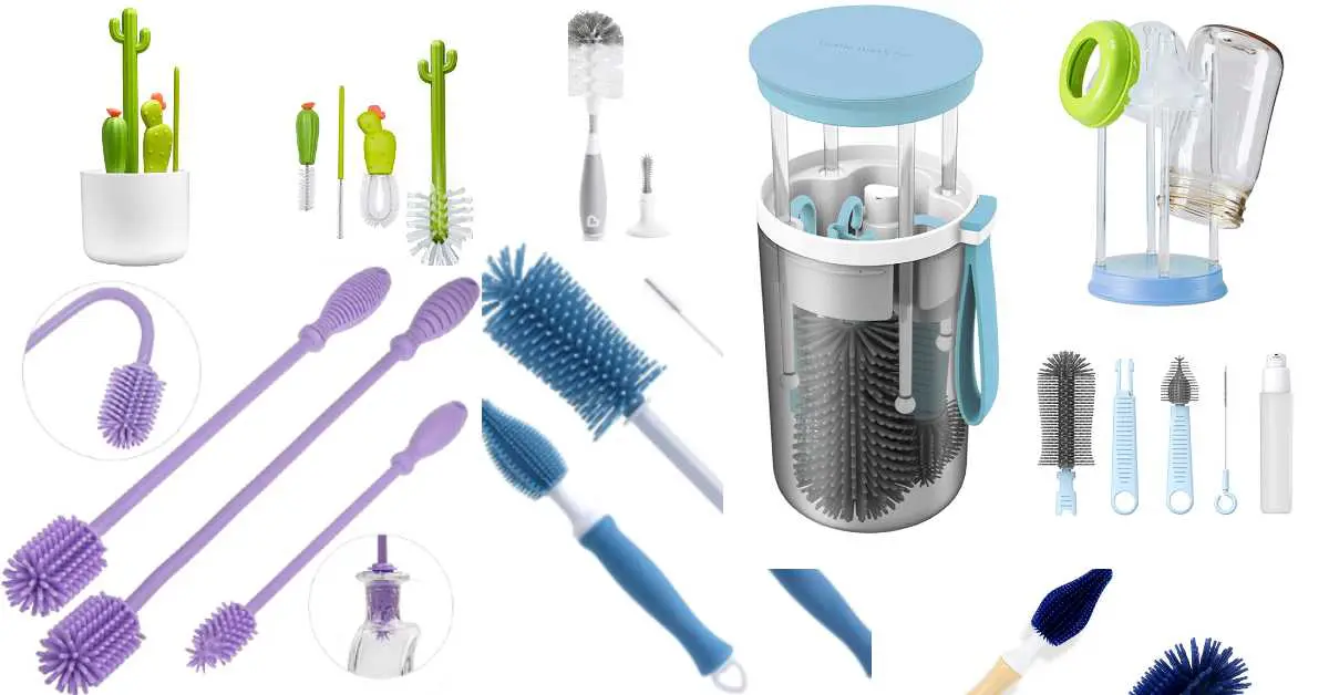 Best Bottle Brush with Nipple Cleaner and Stand