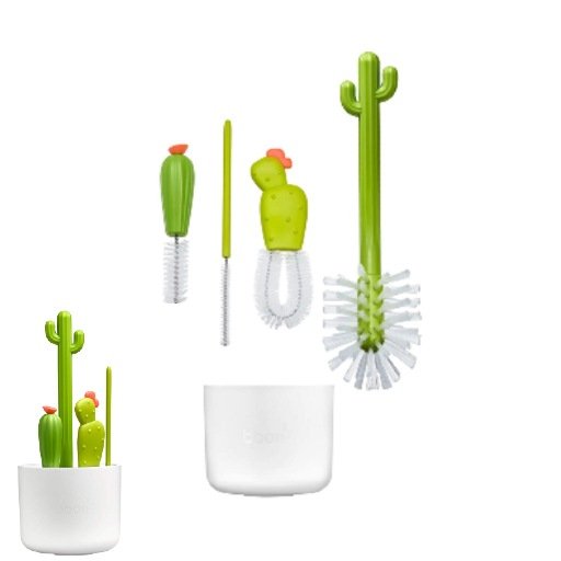Boon Cacti Bottle Cleaning Brush Set (4pcs)
