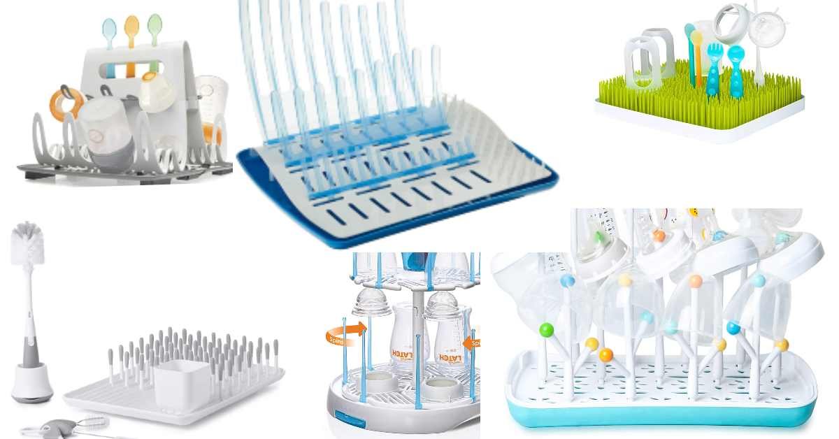 Sippy Cup and Baby Bottle Drying Rack