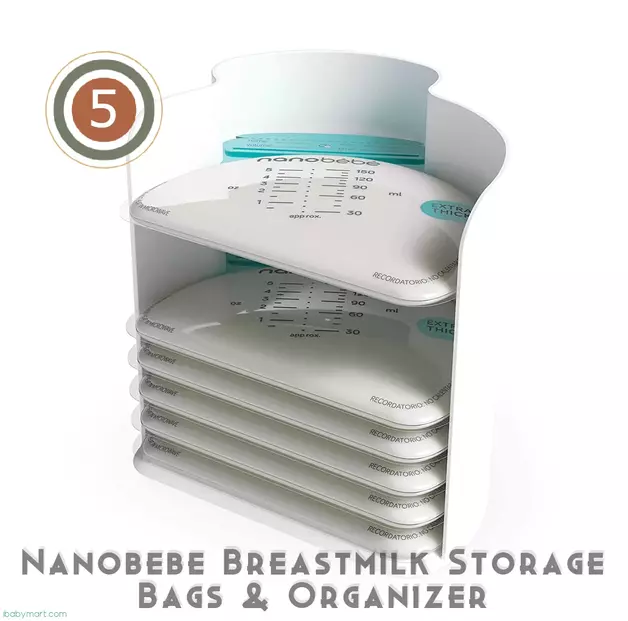 Nanobebe Breastmilk Storage Bags & Organizer