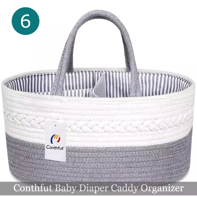 Conthfut Baby Diaper Caddy Organizer