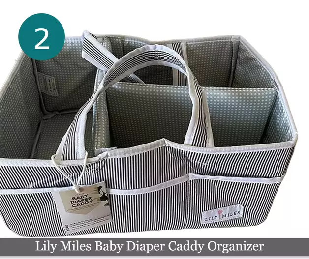 Lily Miles Baby Diaper Caddy Organizer