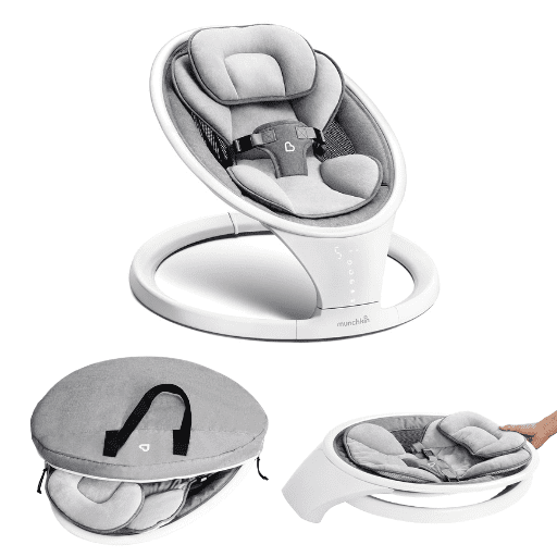 Munchkin Bluetooth Baby Swing with Natural Sway & Remote