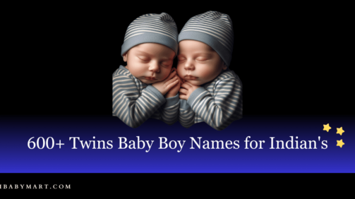 600+ Twins Baby Boy Names for Indians
