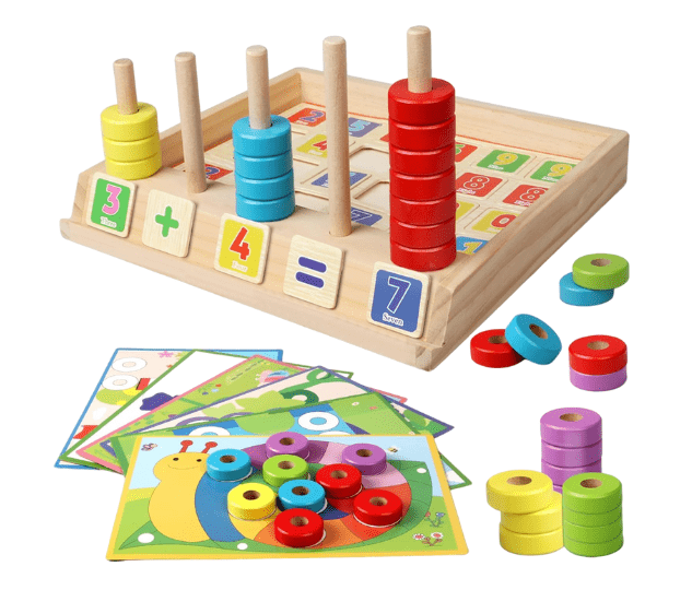 Lidaz Montessori Math Manipulatives Toys