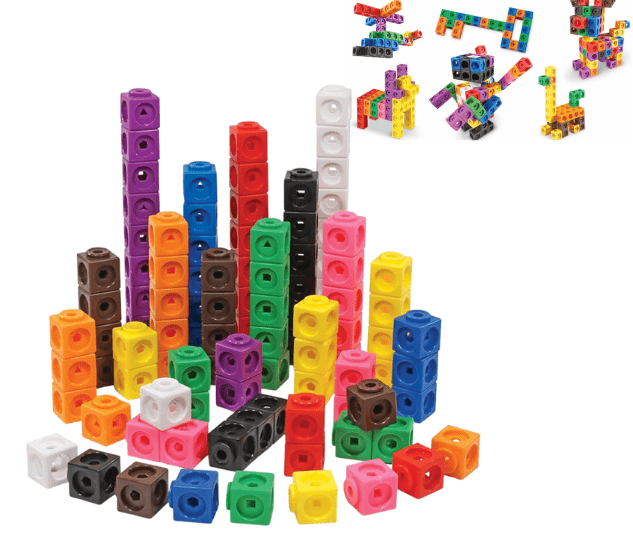MathLink Cubes Set: STEM Learning for Kindergarten and Beyond