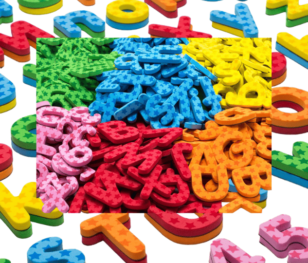 The 192 Pcs Magnetic Letters and Numbers Foam Set