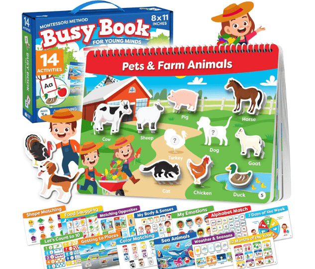 The Montessori Preschool Busy Book